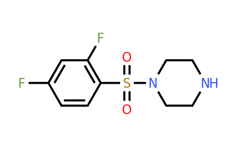 CAS 847783-38-4 | 1-(2,4-difluorobenzenesulfonyl)piperazine