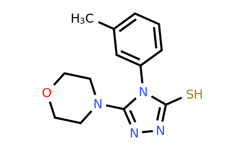 CAS 847783-76-0 | 4-(3-methylphenyl)-5-(morpholin-4-yl)-4H-1,2,4-triazole-3-thiol
