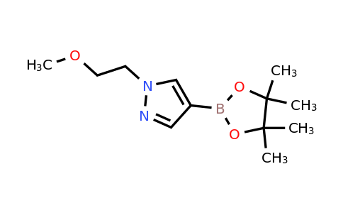 CAS 847818-71-7 | 1-(2-Methoxyethyl)-4-(4,4,5,5-tetramethyl-1,3,2-dioxaborolan-2-YL)-1H-pyrazole