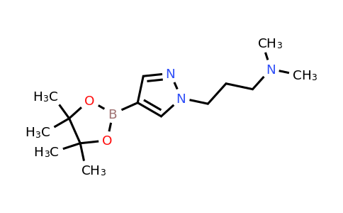 CAS 847818-72-8 | dimethyl({3-[4-(tetramethyl-1,3,2-dioxaborolan-2-yl)-1H-pyrazol-1-yl]propyl})amine