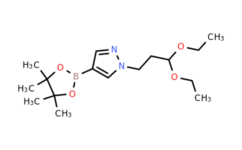 1-(3,3-diethoxypropyl)-4-(4,4,5,5-tetramethyl-1,3,2-dioxaborolan-2-yl)-1H-pyrazole