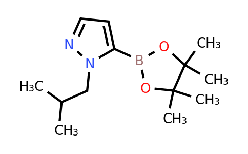 CAS 847818-75-1 | 1-(2-Methylpropyl)-5-(4,4,5,5-tetramethyl-1,3,2-dioxaborolan-2-YL)-1H-pyrazole