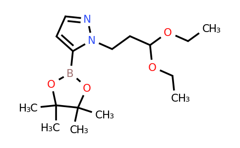 CAS 847818-78-4 | 1-(3,3-diethoxypropyl)-5-(4,4,5,5-tetramethyl-1,3,2-dioxaborolan-2-yl)-1H-pyrazole