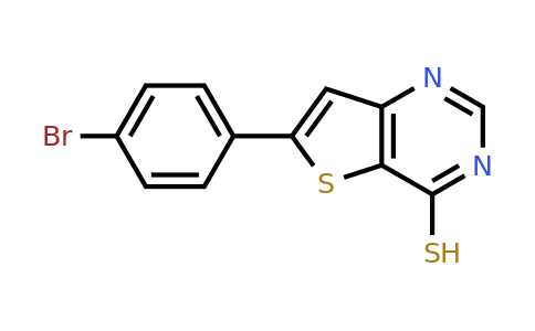CAS 847837-32-5 | 6-(4-bromophenyl)thieno[3,2-d]pyrimidine-4-thiol