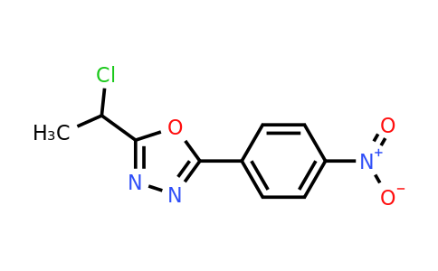 CAS 847837-42-7 | 2-(1-chloroethyl)-5-(4-nitrophenyl)-1,3,4-oxadiazole