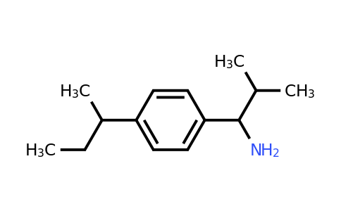 CAS 847837-45-0 | 1-[4-(butan-2-yl)phenyl]-2-methylpropan-1-amine