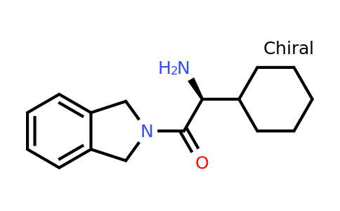 CAS 847928-29-4 | (2S)-2-Amino-2-cyclohexyl-1-(1,3-dihydro-2H-isoindol-2-YL)ethanone