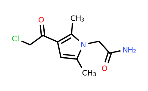 CAS 847934-04-7 | 2-[3-(2-chloroacetyl)-2,5-dimethyl-1H-pyrrol-1-yl]acetamide