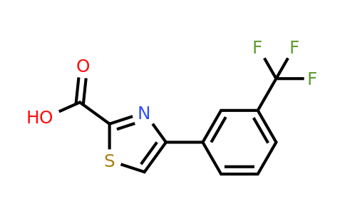 CAS 847956-11-0 | 4-[3-(Trifluoromethyl)phenyl]-1,3-thiazole-2-carboxylic acid
