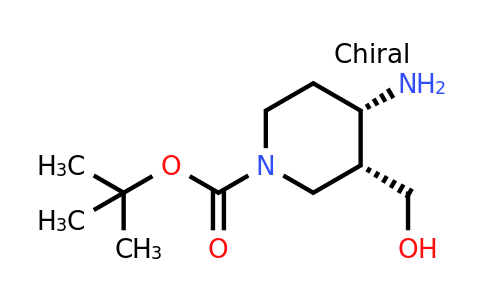 CAS 848002-64-2 | tert-butyl (3R,4S)-4-amino-3-(hydroxymethyl)piperidine-1-carboxylate