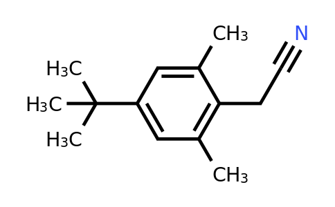 CAS 84803-57-6 | 2-(4-tert-butyl-2,6-dimethylphenyl)acetonitrile