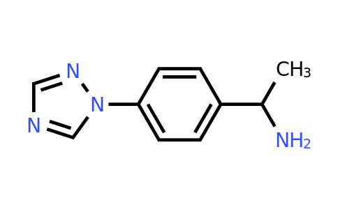 CAS 848068-69-9 | 1-[4-(1H-1,2,4-triazol-1-yl)phenyl]ethan-1-amine