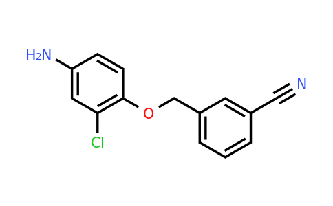 CAS 848134-22-5 | 3-(4-Amino-2-chlorophenoxymethyl)benzonitrile
