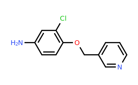 CAS 848134-24-7 | 3-Chloro-4-(pyridin-3-ylmethoxy)aniline