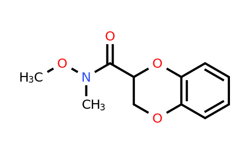 CAS 848170-22-9 | N-Methoxy-N-methyl-2,3-dihydro-benzo[1,4]dioxine-2-carboxamide