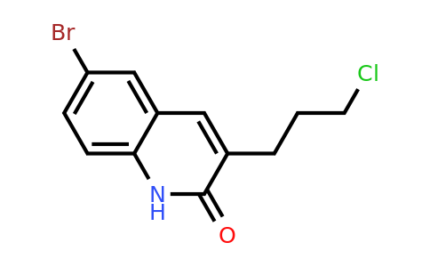 CAS 848170-40-1 | 6-Bromo-3-(3-chloropropyl)quinolin-2(1H)-one