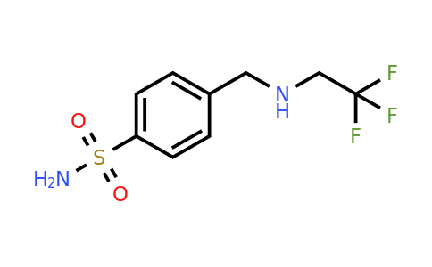 CAS 848178-44-9 | 4-{[(2,2,2-trifluoroethyl)amino]methyl}benzene-1-sulfonamide