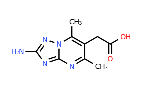 CAS 848178-46-1 | 2-{2-amino-5,7-dimethyl-[1,2,4]triazolo[1,5-a]pyrimidin-6-yl}acetic acid