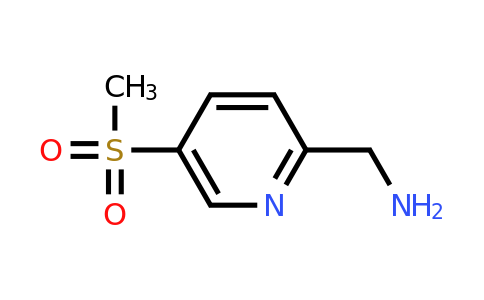 CAS 848185-40-0 | (5-(Methylsulfonyl)pyridin-2-YL)methanamine