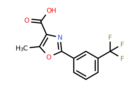 CAS 848188-39-6 | 5-methyl-2-[3-(trifluoromethyl)phenyl]-1,3-oxazole-4-carboxylic acid