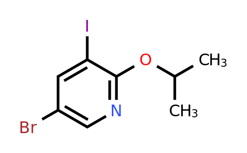 5-Bromo-3-iodo-2-isopropoxy-pyridine