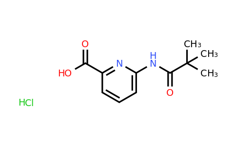 CAS 848243-27-6 | 6-(2,2-Dimethyl-propionylamino)-pyridine-2-carboxylic acid hydrochloride