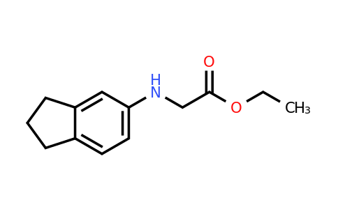 CAS 84827-40-7 | Ethyl 2-((2,3-dihydro-1H-inden-5-yl)amino)acetate