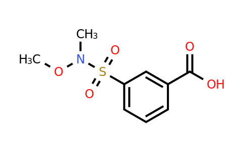 CAS 848290-16-4 | 3-[methoxy(methyl)sulfamoyl]benzoic acid