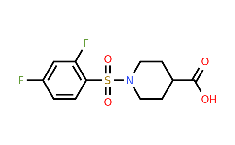 CAS 848290-17-5 | 1-(2,4-difluorobenzenesulfonyl)piperidine-4-carboxylic acid