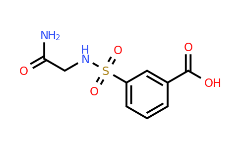 CAS 848290-20-0 | 3-[(carbamoylmethyl)sulfamoyl]benzoic acid
