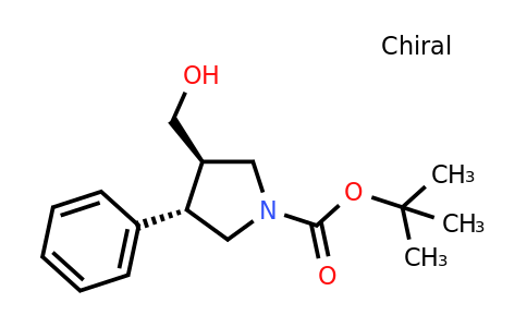 CAS 848307-25-5 | tert-butyl (3R,4S)-3-(hydroxymethyl)-4-phenyl-pyrrolidine-1-carboxylate