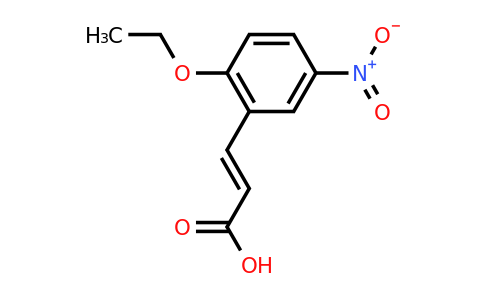 CAS 848308-78-1 | (2E)-3-(2-ethoxy-5-nitrophenyl)prop-2-enoic acid