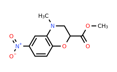 CAS 84831-36-7 | methyl 4-methyl-6-nitro-2,3-dihydro-1,4-benzoxazine-2-carboxylate