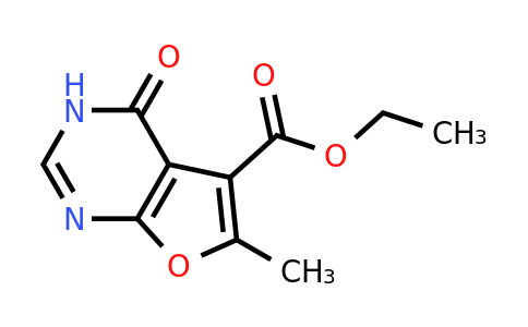 CAS 848316-19-8 | ethyl 6-methyl-4-oxo-3H,4H-furo[2,3-d]pyrimidine-5-carboxylate