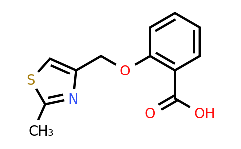 CAS 848316-22-3 | 2-[(2-methyl-1,3-thiazol-4-yl)methoxy]benzoic acid