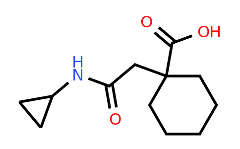 CAS 848316-26-7 | 1-[(cyclopropylcarbamoyl)methyl]cyclohexane-1-carboxylic acid