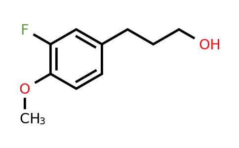 CAS 848349-23-5 | 3-(3-fluoro-4-methoxyphenyl)propan-1-ol