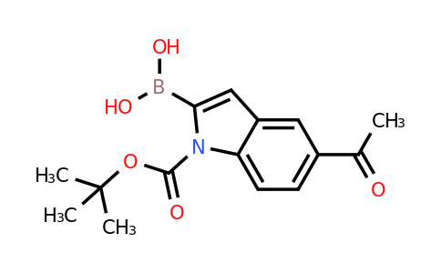 CAS 848357-29-9 | 5-acetyl-2-borono-1H-indole-1-carboxylic acid-1-(1,1-dimethylethyl) ester