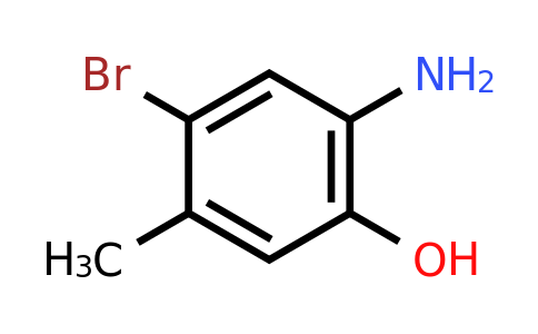 CAS 848358-81-6 | 2-Amino-4-bromo-5-methylphenol