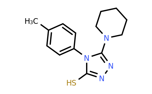CAS 848369-54-0 | 4-(4-methylphenyl)-5-(piperidin-1-yl)-4H-1,2,4-triazole-3-thiol
