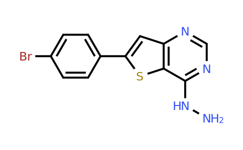 CAS 848369-58-4 | 6-(4-bromophenyl)-4-hydrazinylthieno[3,2-d]pyrimidine