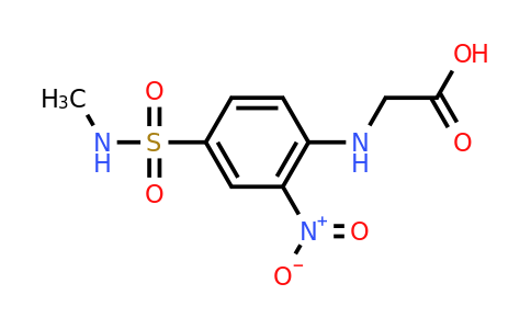CAS 848369-59-5 | 2-{[4-(methylsulfamoyl)-2-nitrophenyl]amino}acetic acid