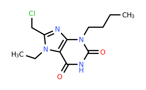 CAS 848369-63-1 | 3-butyl-8-(chloromethyl)-7-ethyl-2,3,6,7-tetrahydro-1H-purine-2,6-dione