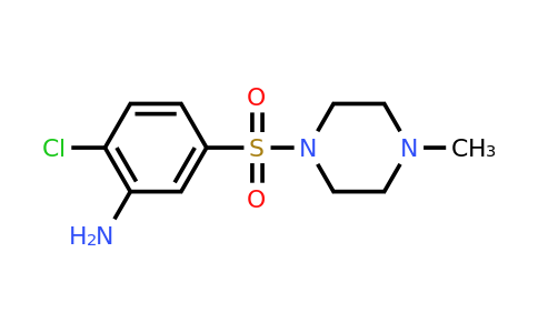 CAS 848369-69-7 | 2-chloro-5-[(4-methylpiperazin-1-yl)sulfonyl]aniline