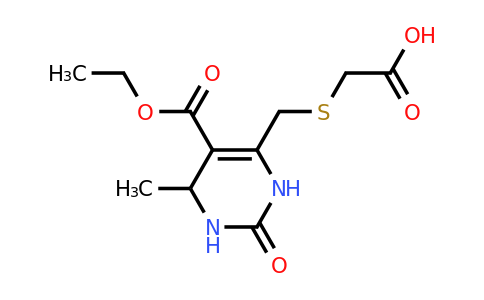 CAS 848369-74-4 | 2-({[5-(ethoxycarbonyl)-6-methyl-2-oxo-1,2,3,6-tetrahydropyrimidin-4-yl]methyl}sulfanyl)acetic acid