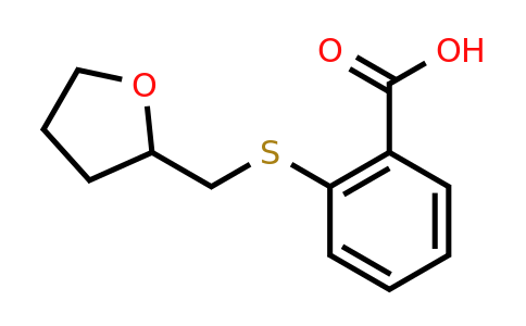 CAS 848369-75-5 | 2-{[(oxolan-2-yl)methyl]sulfanyl}benzoic acid
