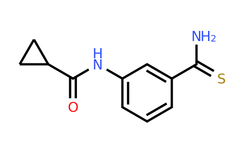 CAS 848369-77-7 | N-[3-(Aminocarbonothioyl)phenyl]cyclopropanecarboxamide