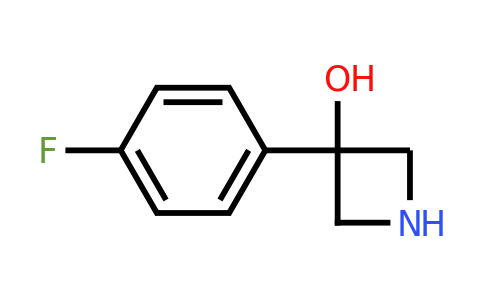 CAS 848392-23-4 | 3-(4-fluorophenyl)azetidin-3-ol