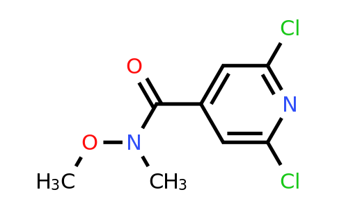 CAS 848498-98-6 | 2,6-Dichloro-N-methoxy-N-methylisonicotinamide