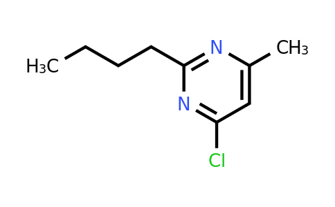 CAS 848499-42-3 | 2-butyl-4-chloro-6-methylpyrimidine
